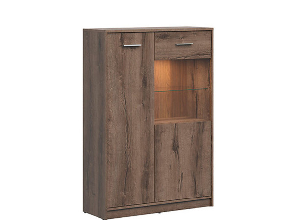 NEPO PLUS Вітрина REG1D1W/90 BRW