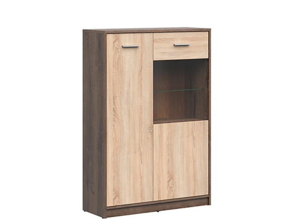 NEPO PLUS Вітрина REG1D1W/90 BRW