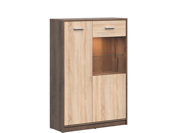 NEPO PLUS Вітрина REG1D1W/90 BRW