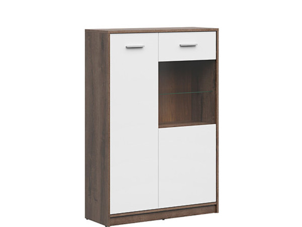NEPO PLUS Вітрина REG1D1W/90 BRW