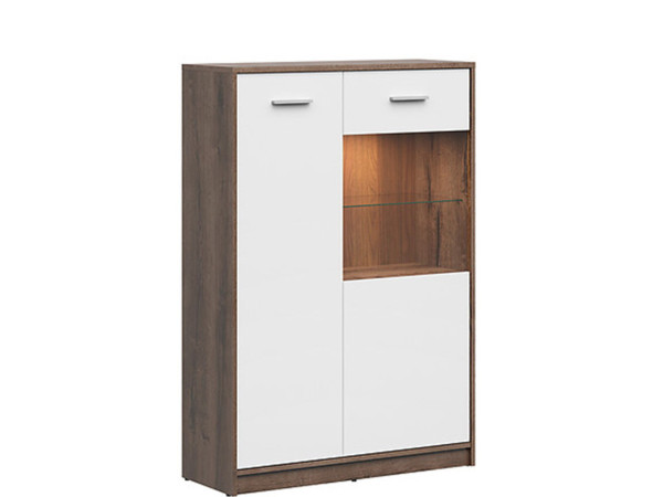 NEPO PLUS Вітрина REG1D1W/90 BRW