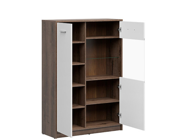 NEPO PLUS Вітрина REG1D1W/90 BRW
