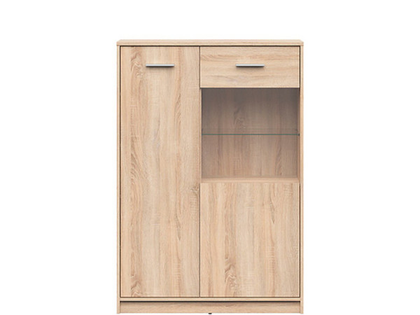 NEPO PLUS Вітрина REG1D1W/90 BRW