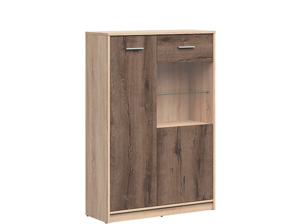 NEPO PLUS Вітрина REG1D1W/90 BRW