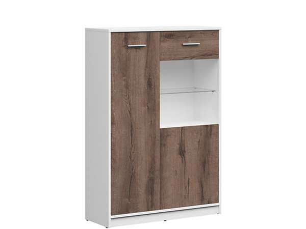 NEPO PLUS Вітрина REG1D1W/90 BRW