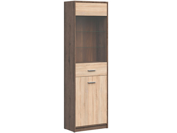 NEPO PLUS Вітрина REG1D1W BRW