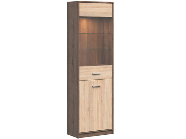 NEPO PLUS Вітрина REG1D1W BRW