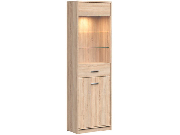 NEPO PLUS Вітрина REG1D1W BRW