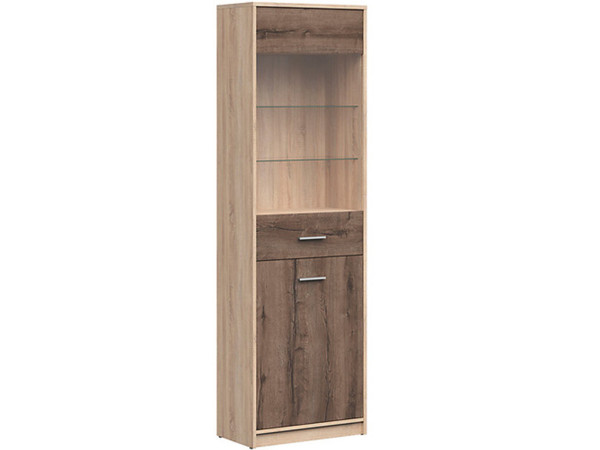 NEPO PLUS Вітрина REG1D1W BRW