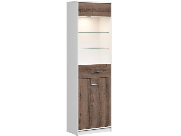 NEPO PLUS Вітрина REG1D1W BRW