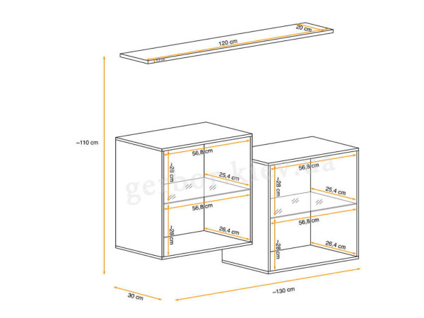 SWITCH SB3 Комплект ASM MEBLE