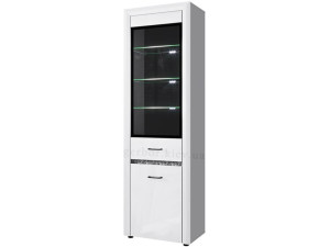 WHITEBLACK Вітрина 1D1W Mebelbos