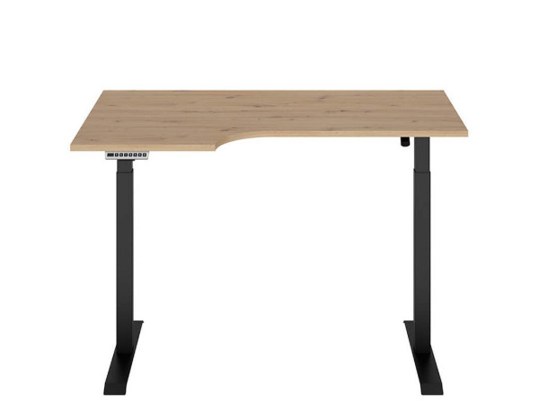 SPACE OFFICE Стол письменный угловой BIU/140/90/B/L BRW