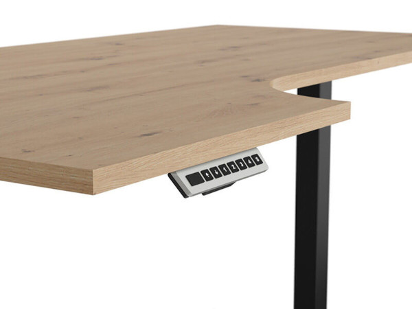 SPACE OFFICE Стол письменный угловой BIU/140/90/B/L BRW