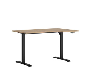 SPACE OFFICE Стол письменный угловой BIU/140/90/B/P BRW