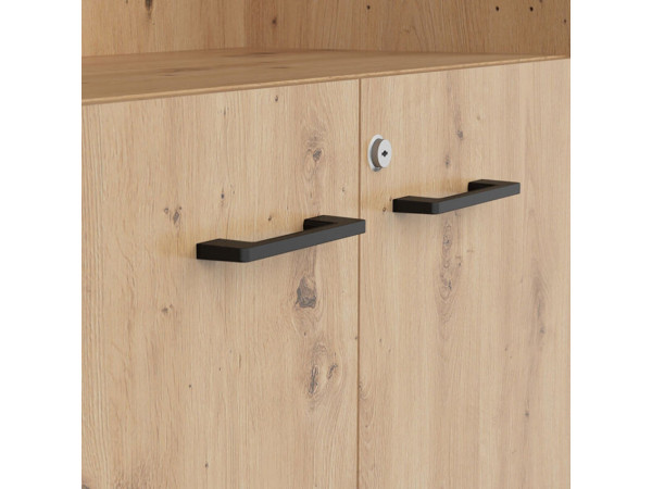 SPACE OFFICE Тумба с замком REG2D/120/Z BRW