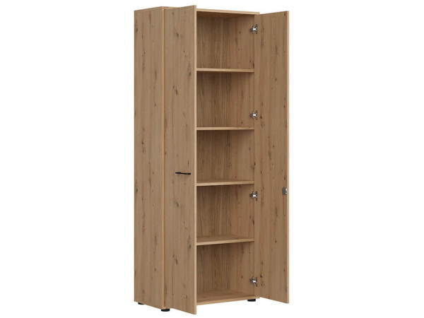 SPACE OFFICE Шкаф с замком REG2D/200/F20/Z BRW