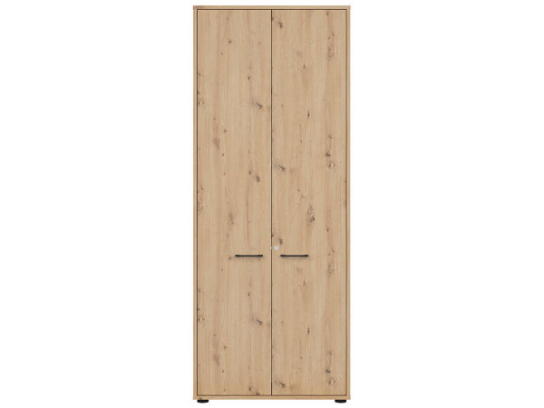SPACE OFFICE Шкаф с замком REG2D/200/F20/Z BRW