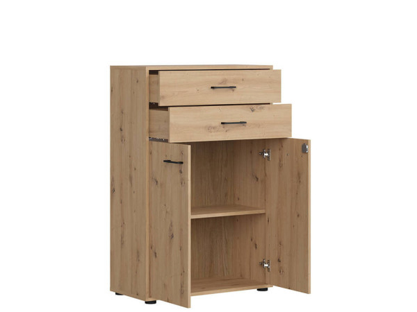 SPACE OFFICE Тумба с замком REG2D2S/120/Z BRW