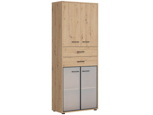 SPACE OFFICE Витрина REG2D2W2S/200 BRW