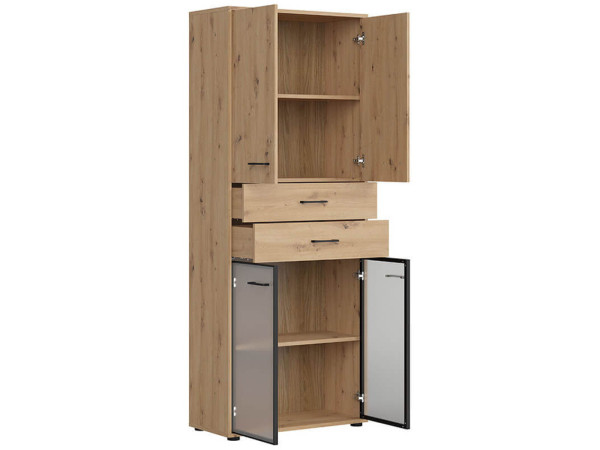 SPACE OFFICE Витрина REG2D2W2S/200 BRW