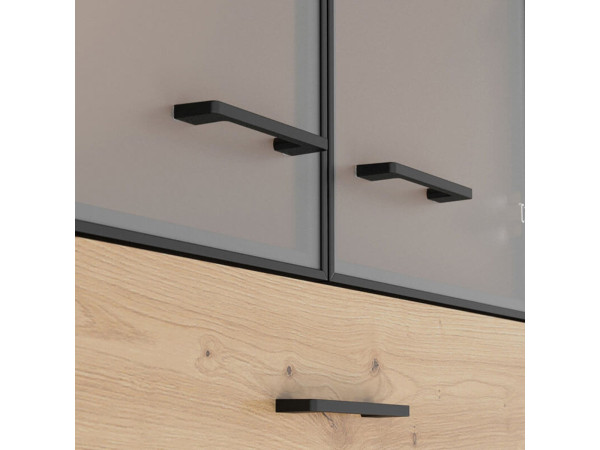 SPACE OFFICE Витрина REG2D2W2S/200 BRW