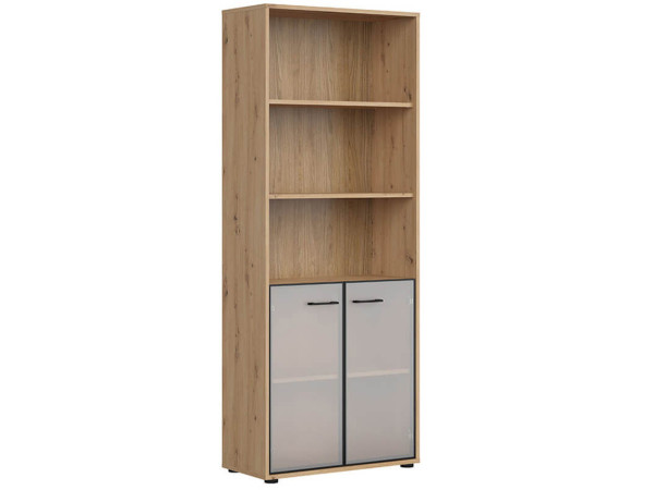 SPACE OFFICE Витрина REG2W/200 BRW