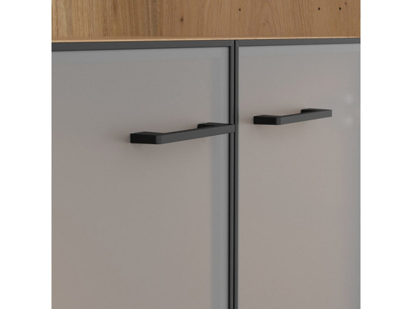 SPACE OFFICE Витрина REG2W/200 BRW