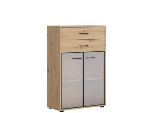 SPACE OFFICE Витрина REG2W2S/120 BRW