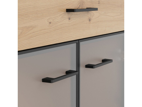 SPACE OFFICE Витрина REG2W2S/120 BRW