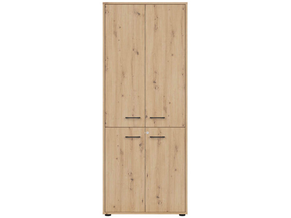 SPACE OFFICE Шкаф с замком REG4D/200/F12/G/Z BRW