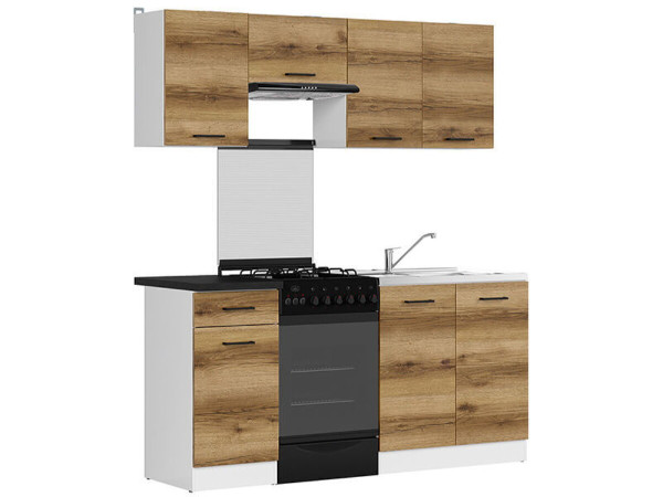 JUNONA LINE 170 ZBL Кухня BRW делано світлий