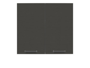 SEMI LINE Шкаф для сушки посуды GC-80/72 BRW дуб / черный