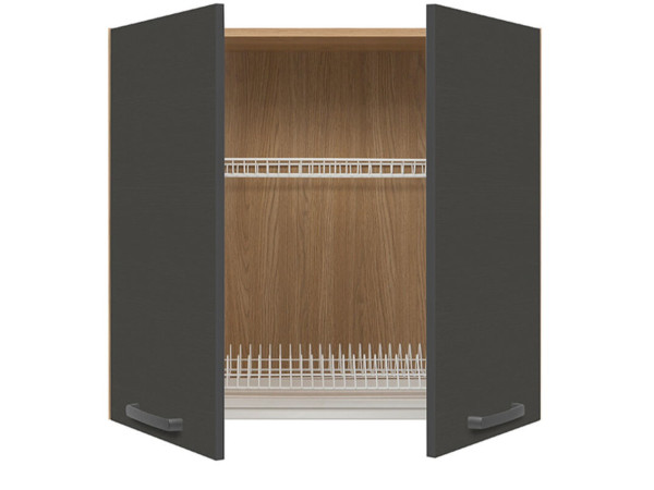 SEMI LINE 260/GC Кухня BRW дуб / черный