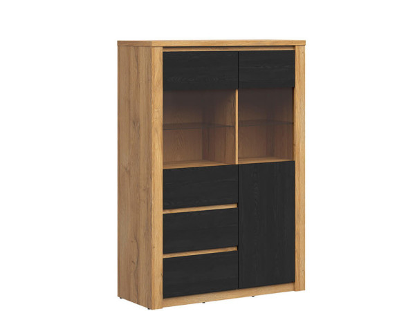 WALTON Вiтрина REG2W2S BRW
