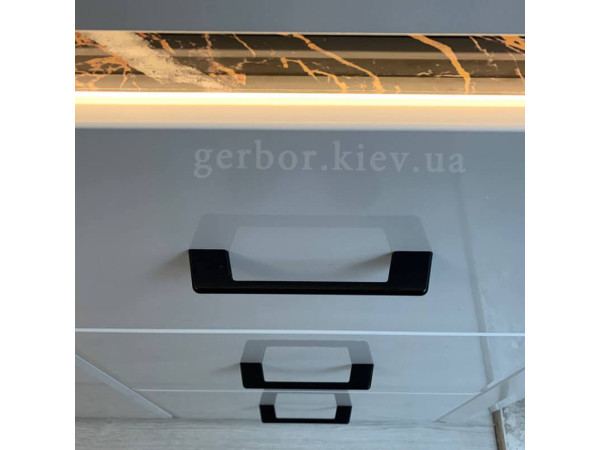 WHITEBLACK Тумба 1D3S Mebelbos