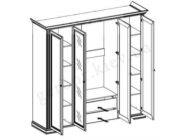 ВАЙТ Шафа 4D(2S) Гербор