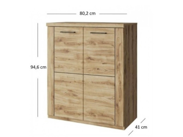 DOORSET Тумба 2D MEBELBOS