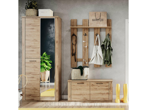 DOORSET Тумба для взуття 2D MEBELBOS