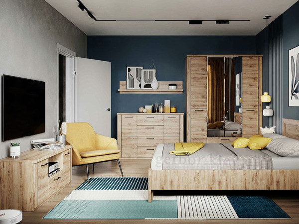 DOORSET Тумба ТВ 2D1S/135 MEBELBOS