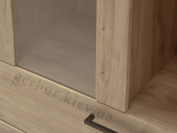 DOORSET Вітрина низька 1W2S MEBELBOS