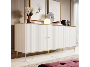 GLAMOUR CAMA MEBLE Комод білий