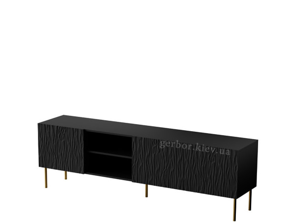JUNGLE 190 CAMA MEBLE Тумба ТВ чорний