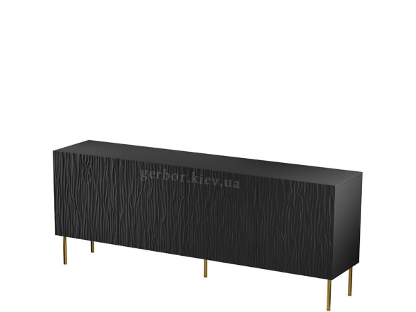 JUNGLE 190 CAMA MEBLE Комод чорний