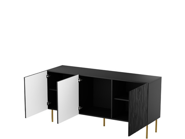 JUNGLE 152 CAMA MEBLE Комод чорний