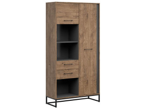 LUTON Стелаж REG2D2S BRW