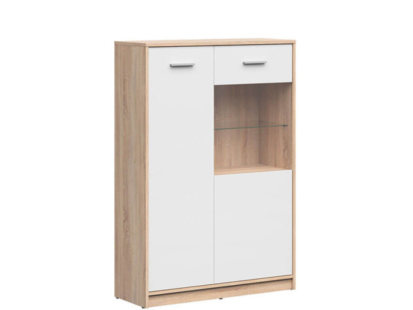 NEPO PLUS Вітрина REG1D1W/90 BRW
