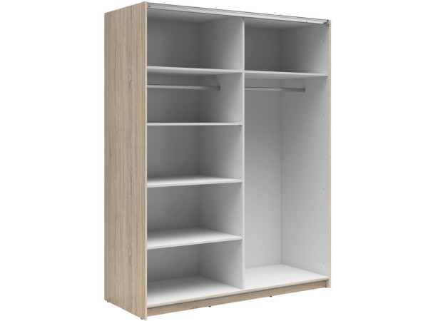 TETRIX Шафа-купе із дзеркалом SZF/153/M BRW