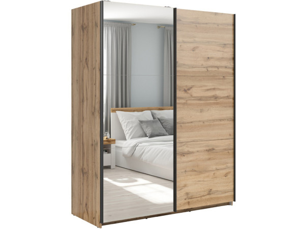 TETRIX Шафа-купе із дзеркалом SZF/153/M BRW
