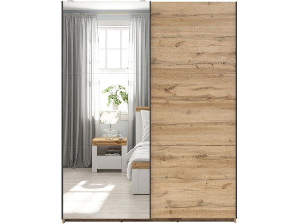 TETRIX Шафа-купе із дзеркалом SZF/153/M BRW